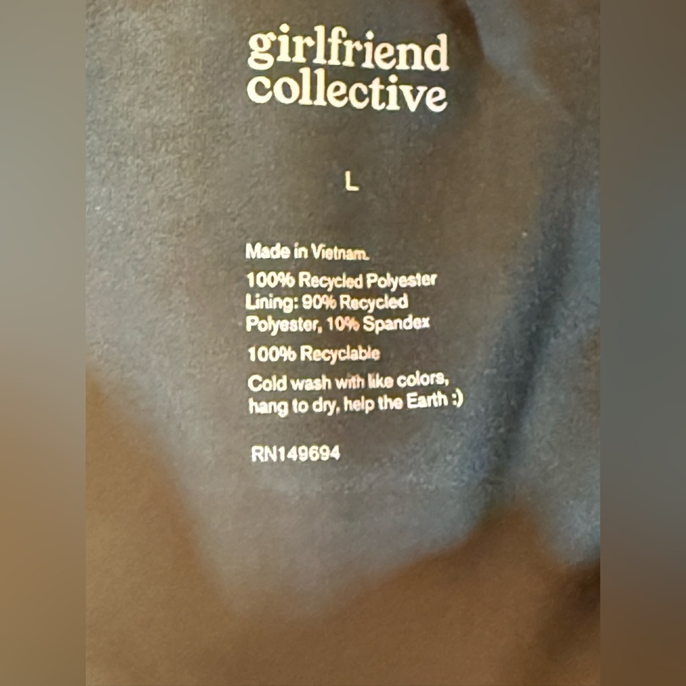 girlfriend collective Dark Green Athletic Skort - Picture 4 of 10